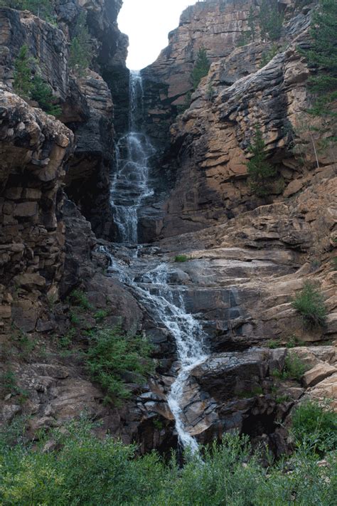 Little Deer Creek Waterfall Uinta Mountains