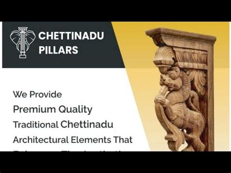 Chettinadu Pillars Chettinadu India Architecture Architect Hindu