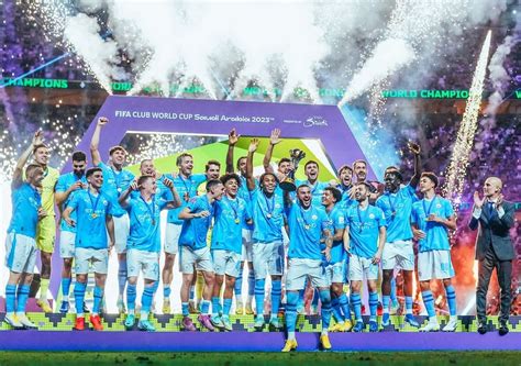 Menangi Trofi Piala Dunia Antarklub Manchester City Ukir Sejarah Baru