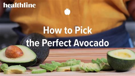 How To Pick The Perfect Avocado Healthline YouTube