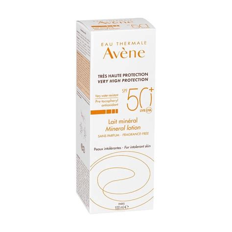 Avène Latte Schermo Minerale Spf 50 100 Ml Redcare