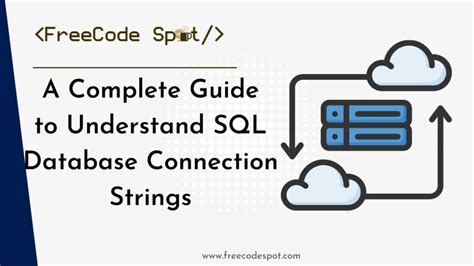 How To Get Sql Database Connection Strings