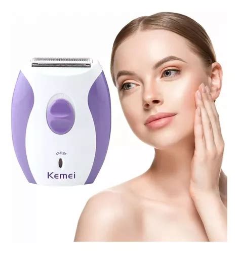 Depiladora Electrica Facial Kemei Km 280r Mujer Recargable Cuotas Sin