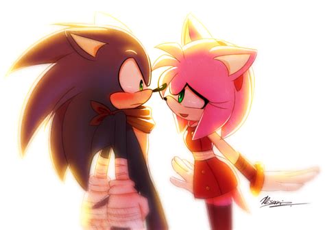 So Sonic Likes Amy In Sonic Boom By Myly14 On Deviantart Sonic Sonic And Amy Sonic Boom