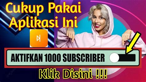 Cara Menambah Subscriber Youtube Dengan Aplikasi Gratis