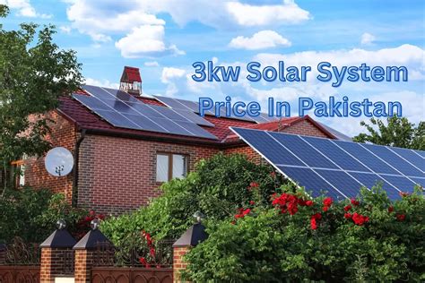 3kw Solar System Price In Pakistan July 2024