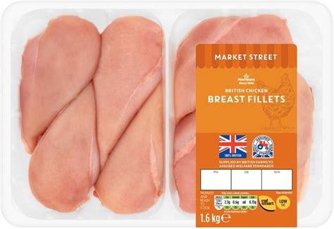 Morrisons Market Street British Chicken Breast Fillets Kg Amazon