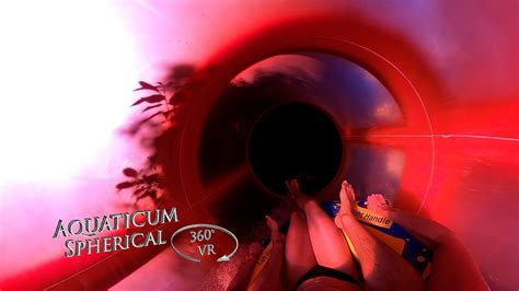 Aquaticum Debrecen Spherical Slide Double 360 VR POV Onride YouTube