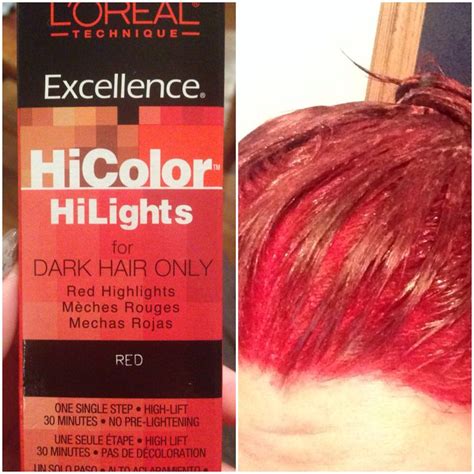 My New Favorite Hair Color Dye Loréal Hicolor Hilights For Dark Hair