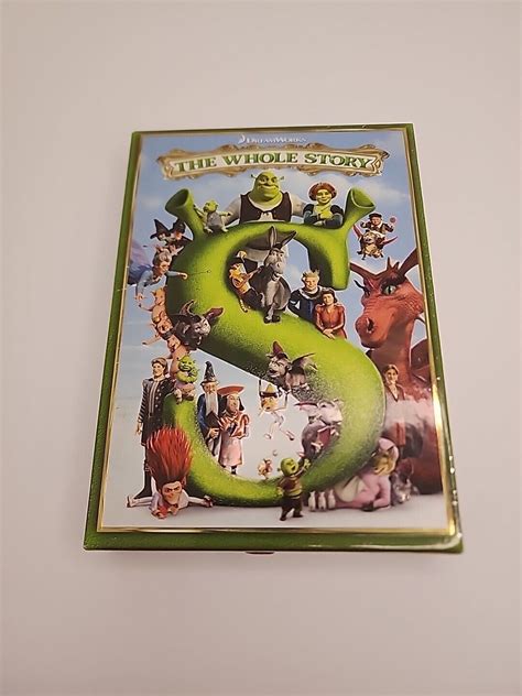 Shrek The Whole Story Quadrilogy Dvd Disc Set Shrek