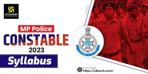 Mp Police Constable Syllabus 2023 Download Pdf