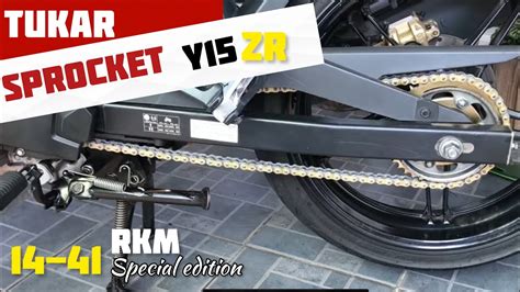 Cara Tukar Pasang Set Sprocket Y Zr Ysuku Rkm Special