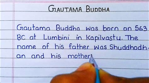 Gautam Buddha Gautam Buddha Essay In English Mahatma Buddha Essay Lord Buddha Short Life