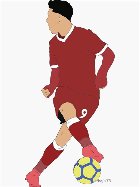 "Roberto Firmino (No Look Goal) " Sticker for Sale by edoyle13 | Redbubble