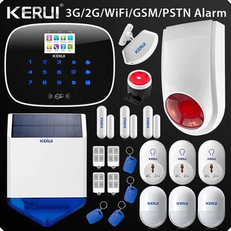 Aliexpress Buy Kerui W193 3G 4G WIFI PSTN GSM SMS Home Burglar