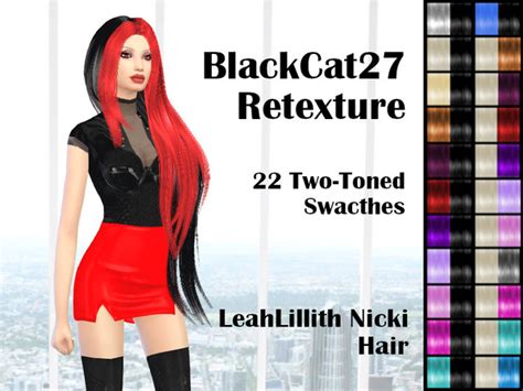 The Sims Resource Blackcat27 Stealthic Sanctuary Hair Retexture