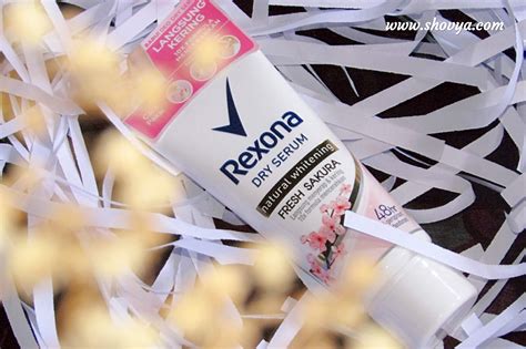 First Impression Rexona Dry Serum Natural Whitening Fresh Sakura