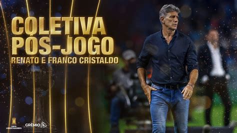 Coletiva P S Jogo Renato Portaluppi E Franco Cristaldo Conmebol