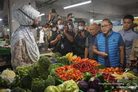 Mendag Harga Sejumlah Bahan Pokok Masih Tinggi