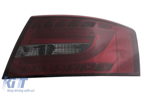 Led Taillights Suitable For Audi A6 C6 4f Limousine 042004 2008 Red