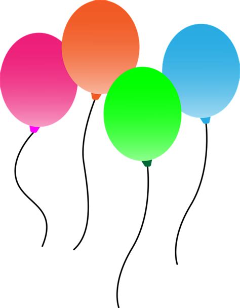 Ballons Feier Dekoration Kostenlose Vektorgrafik Auf Pixabay