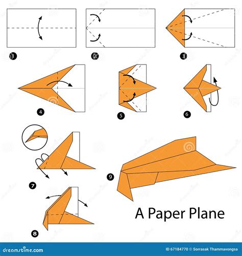 Origami Ideas Origami How To Make A Paper Airplane Step By Step