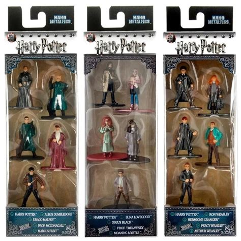 Kit Harry Potter Bonecos Cole O Nano Metalfigs Pronta Entrega