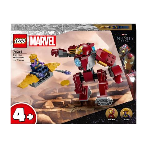 Set De Construcci N Hulkbuster De Iron Man Vs Thanos Superh Roes Lego