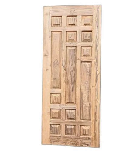 Interior Brown Pinewood Door For Home At Rs Piece In Varanasi