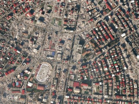 Satellite Images Reveal The Devastation Of Turkey Earthquake That