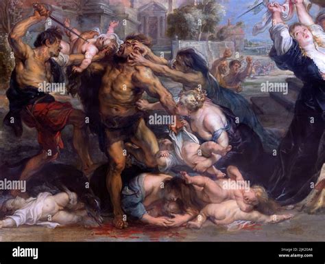 La Masacre De Los Inocentes Peter Paul Rubens Detalle Alte