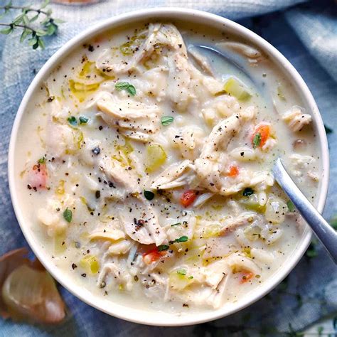 Creamy Chicken and Rice Soup - Future Health Post