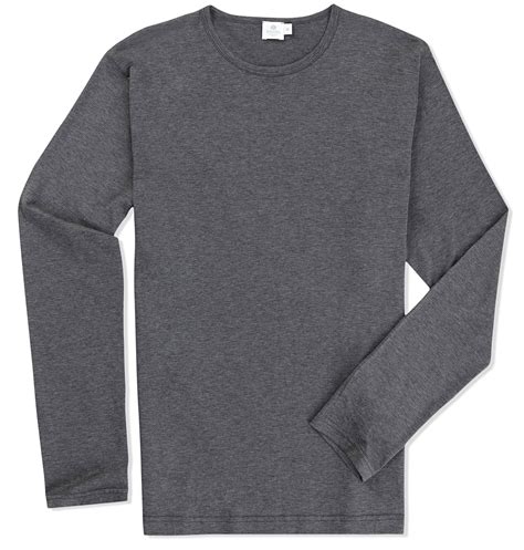 Lyst - Sunspel Long Sleeve Crew Neck T-shirt in Gray for Men