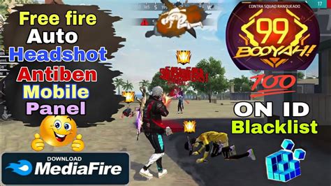 Free Fire Antiben Mobile Panel🔥free Fire New Auto Headshot Panel Free