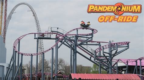 Pandemonium Off Ride Footage Six Flags Over Texas Gerstlauer Spinning