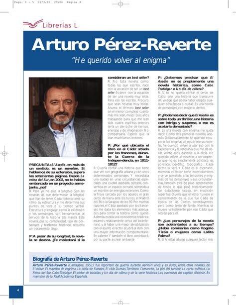 Arturo P Rez Reverte