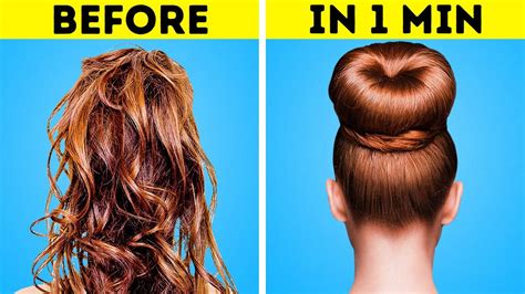 Brilliant Hair Hacks And Hairstyles You Can Do At Home Youtube