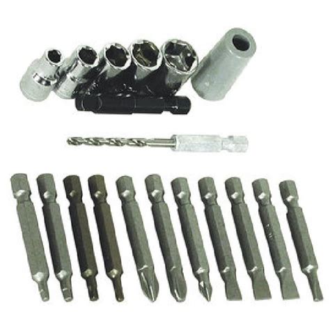 19 Piece Assorted Power Bit Set Vermont American 15571