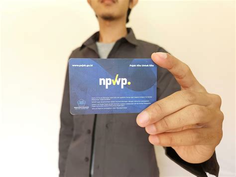 Holding Indonesia Tax Card Or Npwp Ministry Of Finance Republic Of