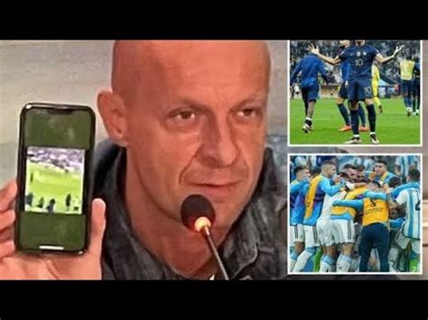 World Cup Final Ref Marciniak Hits Back In Row Over Argentina Goal With