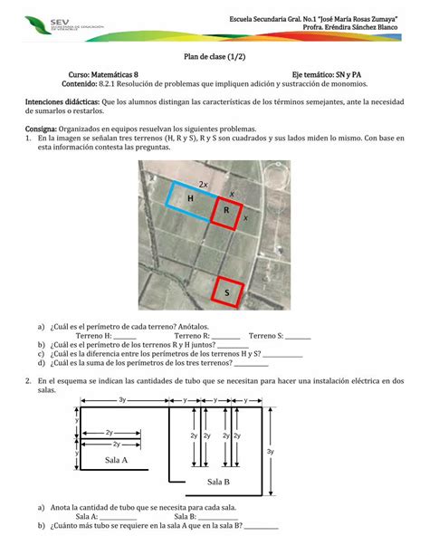 PDF Secuencia De Actividades PDF FileEscuela Secundaria Gral No 1