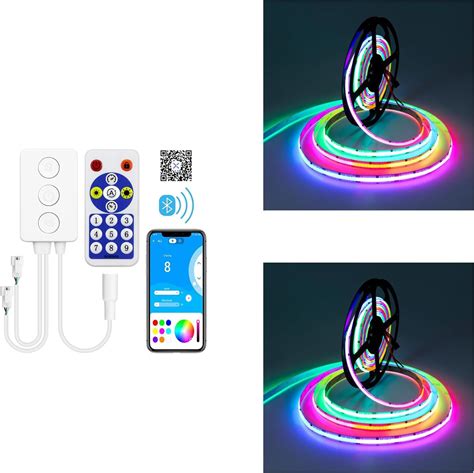 Amazon ALITOVE 2X 16 4ft COB Led Strip Lights Addressable RGB IC