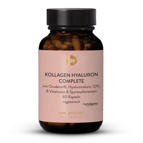 Kollagen Hyaluron Complete F R Haut Bindegewebe Kapseln