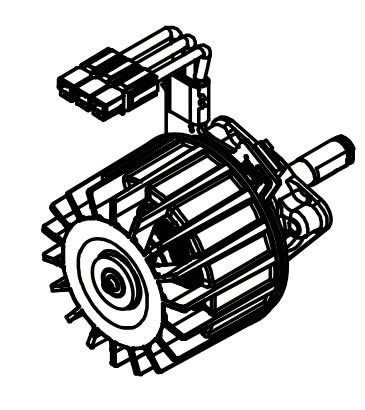 MOTOR ASM DCS 3500 Echo STOKKER LV Instrumentu Centrs