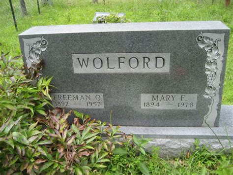 Mary Frances Ours Wolford 1894 1978 Find A Grave Memorial