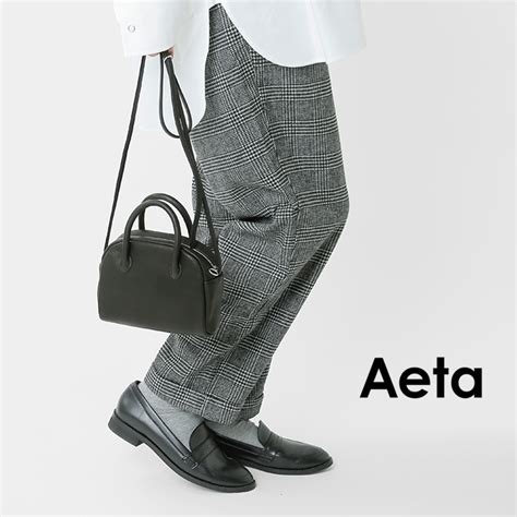 Aeta アエタ バッグ ブラック バッグ