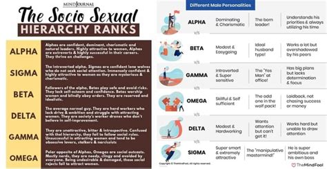 Mindjournal The Socio Sexual Hierarchy Ranks Alpha Sigma Beta Delta