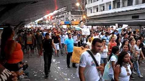 Passeata em Recife 300 mil pessoas manifestação do povo nas ruas