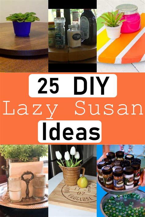 25 DIY Lazy Susan Ideas That will inspire You - Craftsy