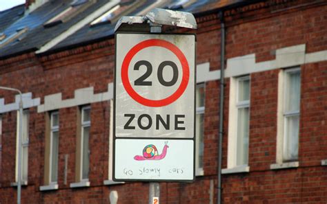 20mph Zone Sign Belfast © Albert Bridge Geograph Ireland